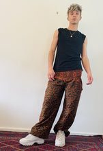 Load image into Gallery viewer, Emma&#39;s Emporium unisex soft warm fleece winter genie harem hippie festival trousers
